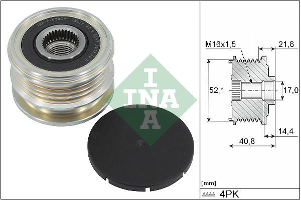 Alternator Freewheel Clutch